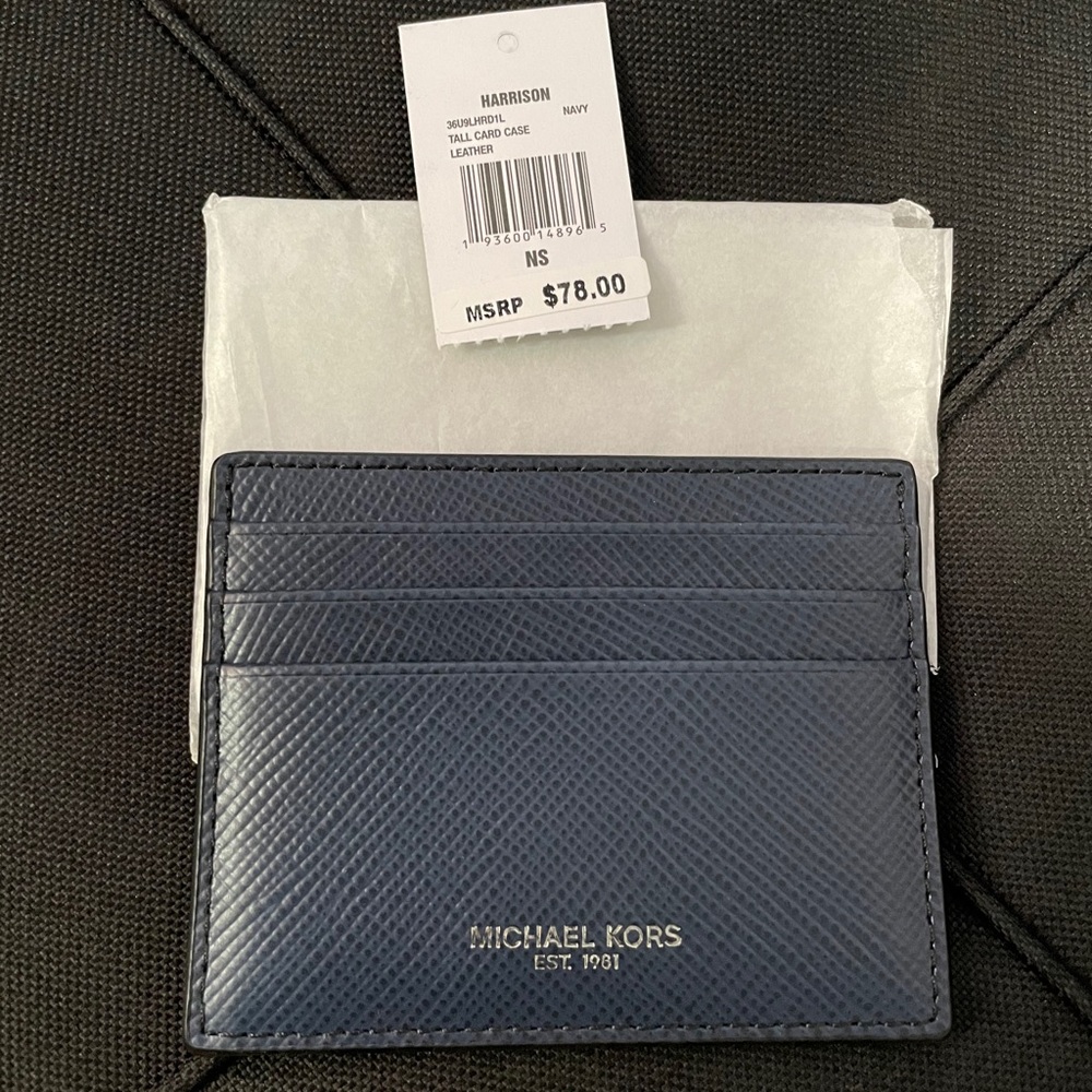 Michael Kors Leather Card Case